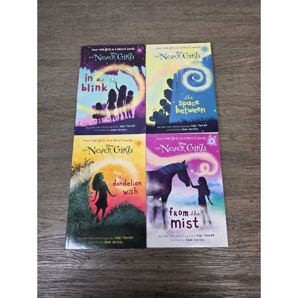 First Four Books in the Disney: The Never Girls Chapter Book Series Kiki Thorpe